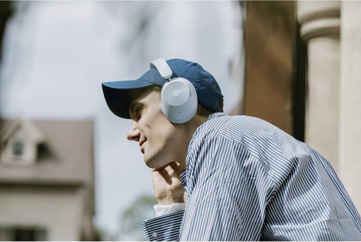 Produktbild OneOdio Handy Over Ear Kopfhörer Bluetooth® Blau Noise Cancelling (ANC, 75 h, Kabellos)