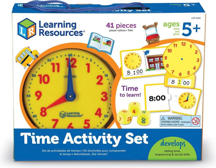 Learning Resources Die Uhrzeit lernen (Deutsch)