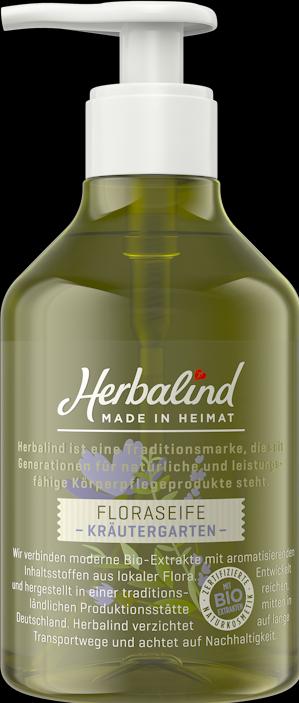 Herbalind FlüssigFloraseife Kräutergart. (Flüssigseife)
