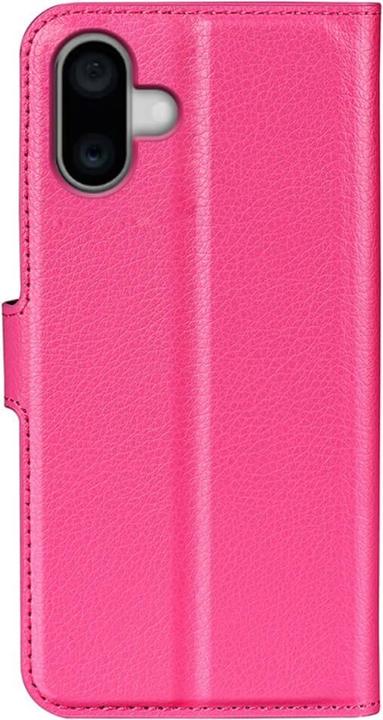 Actual product image Cover-Discount iPhone 16 - Leather case (Apple iPhone 16)