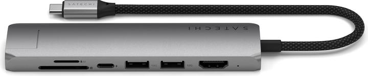 Immagine prodotto Satechi Slim 7 Multiport Hub Space Grey (USB-C, 7 Porti)