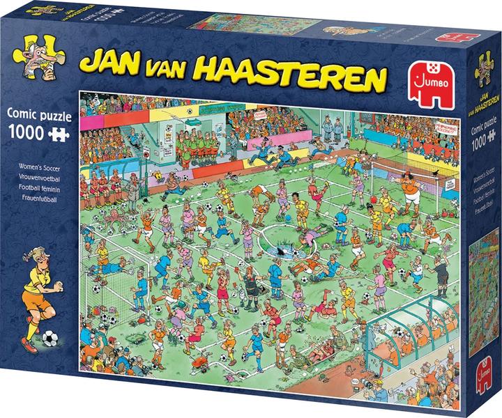Actual product image Jumbo Puzzle Women Soccer (1000 pieces)