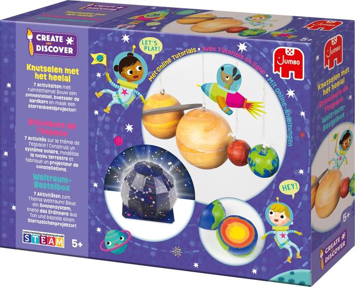 Actual product image Jumbo Create & Discover Space Craft