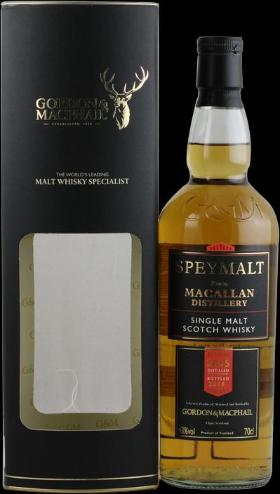 Gordon & MacPhail Speymalt de la distillerie Macallan 2005 (Scotch Whisky, Single Malt, 1 x 70 cl)