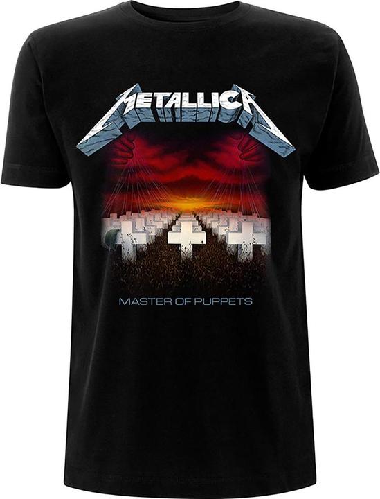 Metallica Master Of Puppets Tracks TShirt