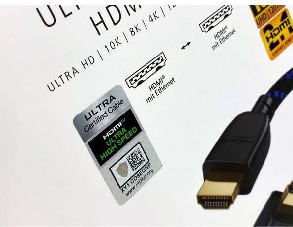 Image du produit Inakustik Premium Ultra High Speed HDMI 5.0m noir (5 m, HDMI)