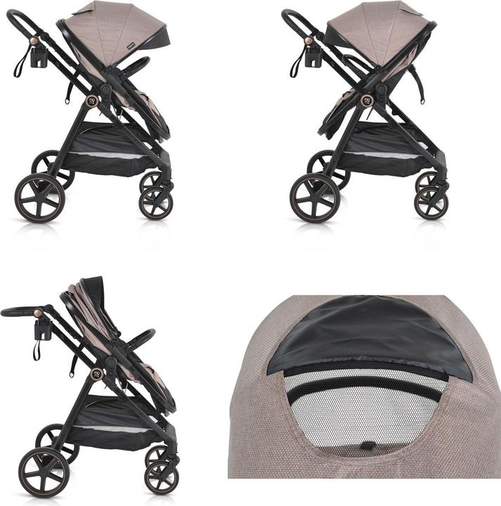 Actual product image Moni poussette 2 en 1 Tokyo 22 kg