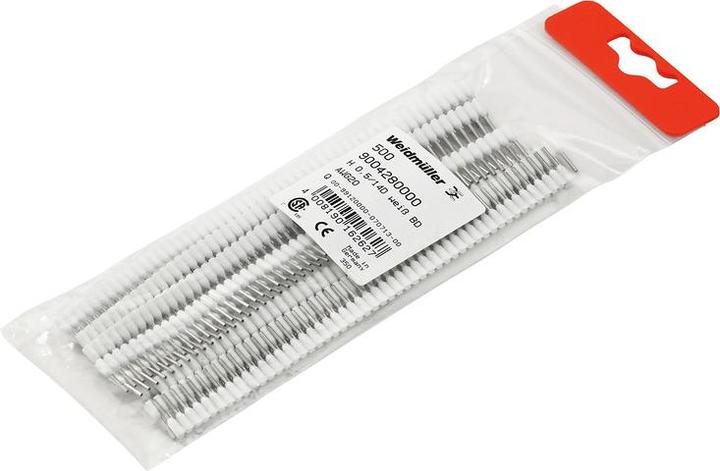 Produktbild Weidmüller H0,75/14 W Bd (14 mm)