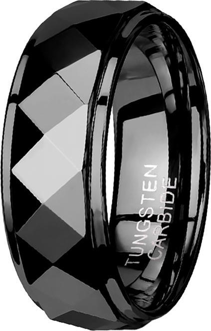 Image du produit Star Piercing Bague noire à facettes (69)