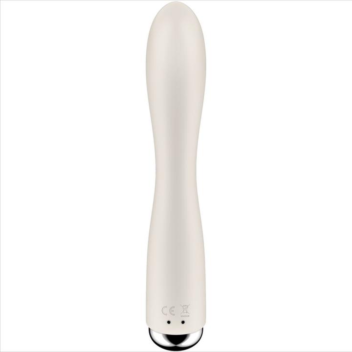 Actual product image Satisfyer Spinning Rabbit 1 Clitoris And G-Spot Stimulation Beige
