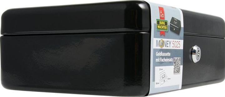 Image du produit Burg Wächter Caissette à monnaie MONEY 5025 black