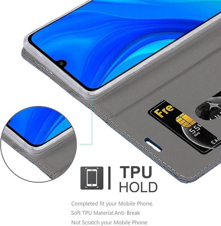 Actual product image Cadorabo Book Jeans Optics Cover (Huawei P Smart (2020))