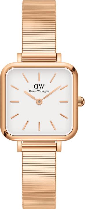 Daniel Wellington Quadro Studio Rose Gold White (Analoguhr, 22 mm)