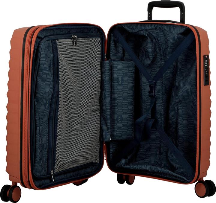 Immagine prodotto Jump Xwave Carrello da cabina a 4 ruote da 55 cm con ripiegamento elastico (35 l, Bagaglio a mano (fino a 50 litri))