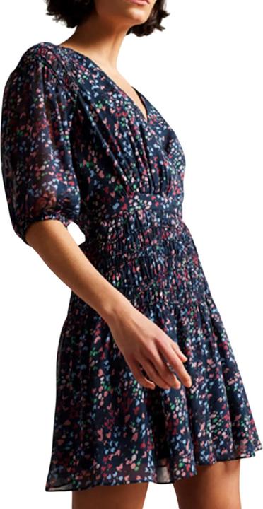 Actual product image Ted Baker Womens/Ladies Casadee Mini Smock Panel Wrap Dress (42 D)