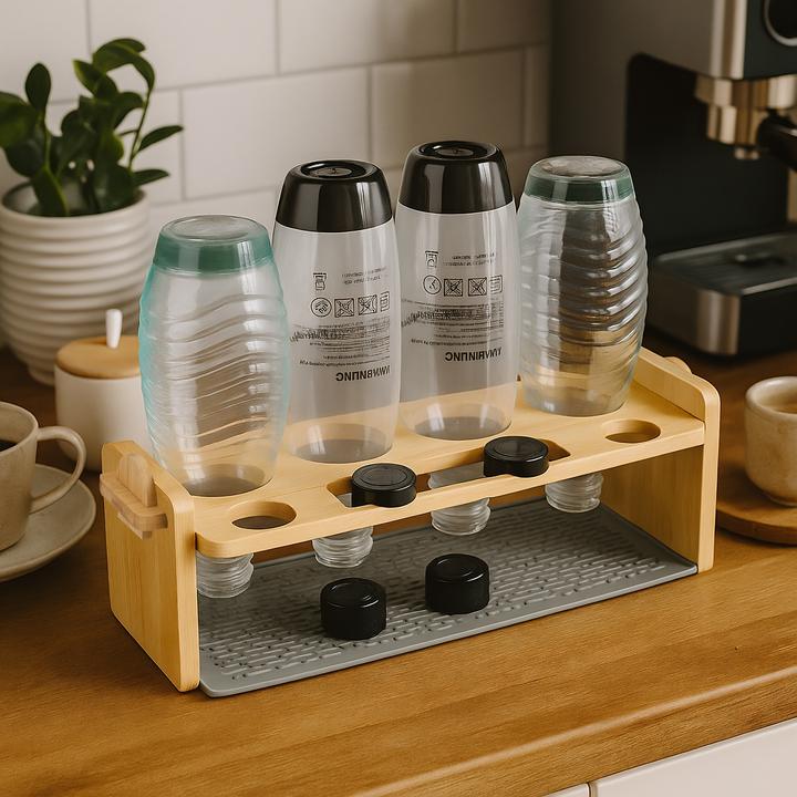 Actual product image Relaxdays Bottle rack