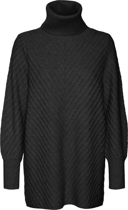 Vero Moda VMANJASTINNA LONG COWL PULLOVER GA EXC Strickpullover