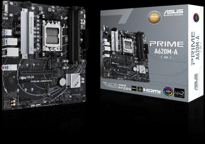Actual product image ASUS Prime A620M-A-CSM (AM5, AMD SoC, mATX)