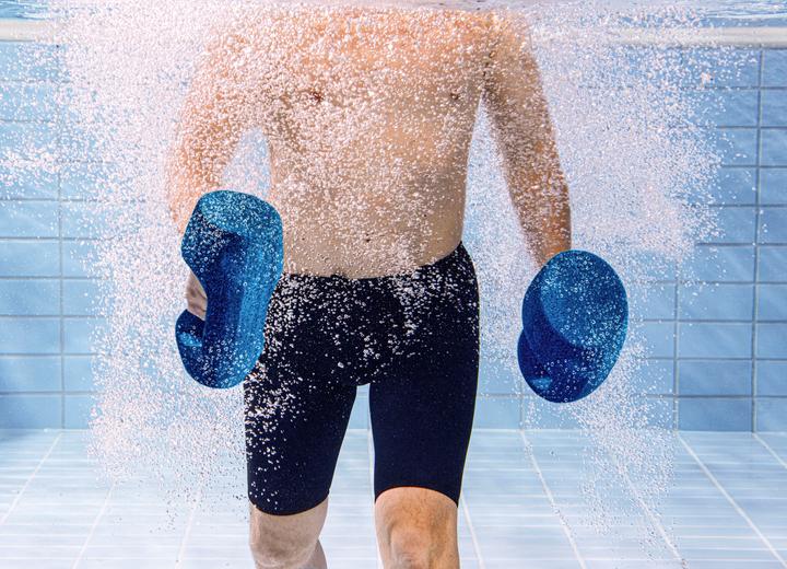 Actual product image Beco Aqua jogging dumbbells BeBell