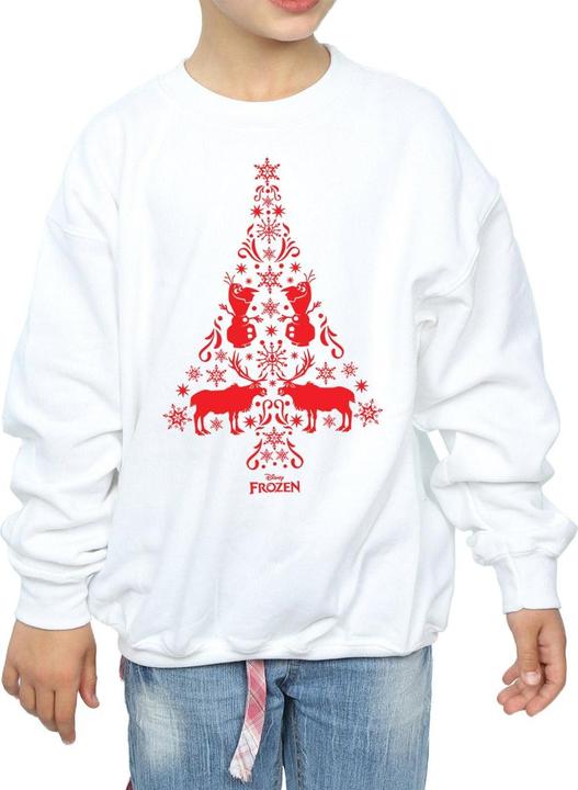 Immagine prodotto Disney Frozen Christmas Tree Felpa Ragazze (128)
