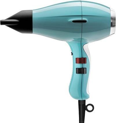 Actual product image Elchim Fifties Retro Ionic Hairdryer turquoise blue