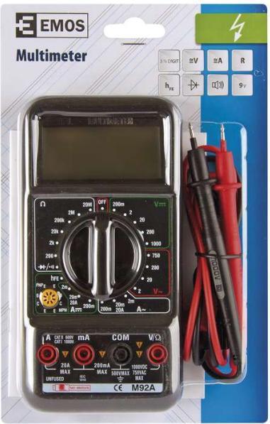 Actual product image Emos Multimeter MD-220
