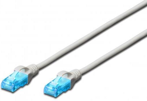 Actual product image Digitus CAT 5e U/UTP patch cord (U/UTP, CAT5e, 3 m)