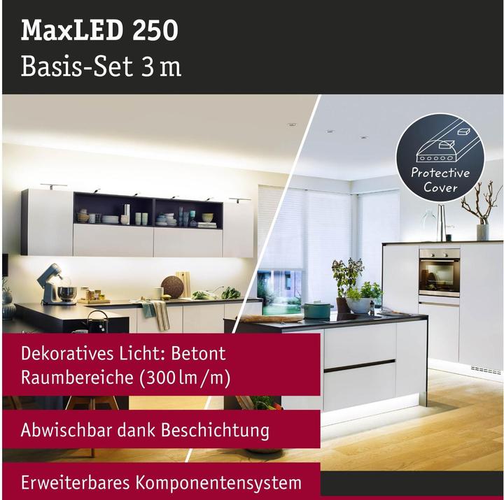 Image du produit Paulmann MaxLED 250 Stripe Set (Blanc, 300 cm, Intérieur)