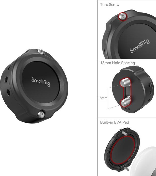 Actual product image SmallRig MD4149 Cage for AirTag (Various video accessories)