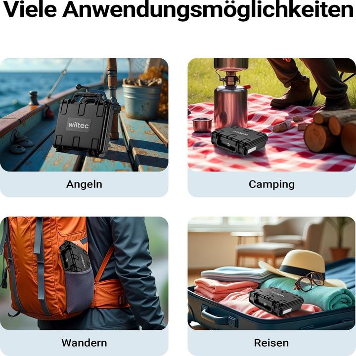 Actual product image Wiltec Universal case 19x17x6cm waterproof Transport case Case Protective case