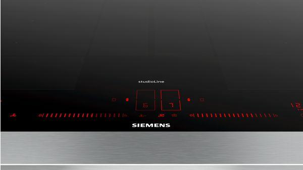 Actual product image Siemens EX807LYV5E iQ700 Induction hob 80 cm Black flush (integrated)
