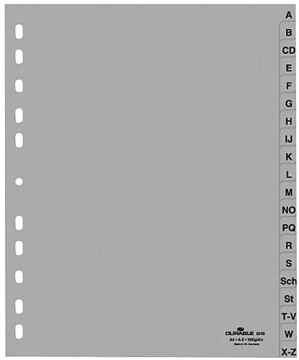 Durable Register A-Z
