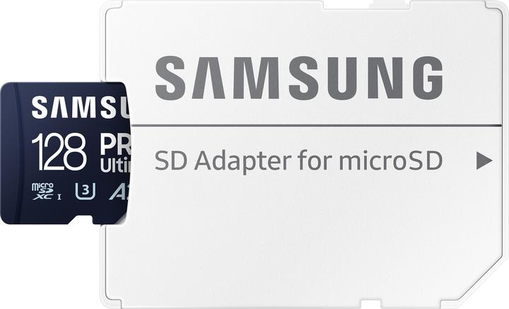 Immagine prodotto Samsung PRO Ultimate (128 GB, microSDXC, U3, UHS-I)