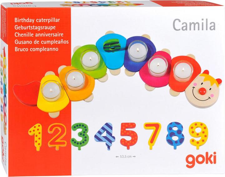 Actual product image Goki Birthday Caterpillar Camila