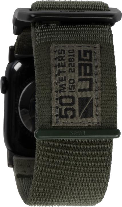 Produktbild UAG Active Strap - Apple Watch 45/44/42mm (45 mm, 44 mm, 42 mm, Edelstahl, starkes Nylon und starkes Nylon Weave Single)