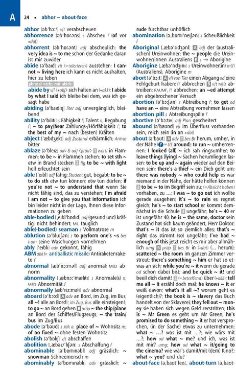 Actual product image Langenscheidt Grosses Schulwörterbuch Plus Englisch (English, German, 2024)