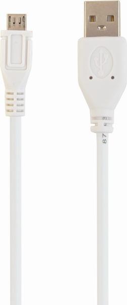 Image du produit Gembird CCP-mUSB2-AMBM-W-10 Micro-USB (3 m, USB 2.0)