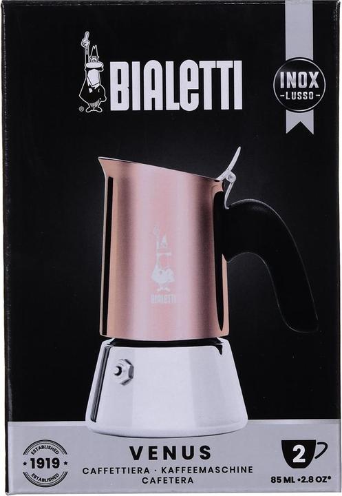 Image du produit Bialetti Pot à espresso New Venus 2 tasses, en cuivre (2 T.)