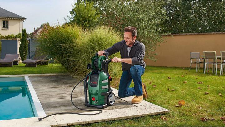 Actual product image Bosch Home & Garden High pressure cleaner AdvancedAquatak 150 incl. hose reel (Electrical connection)