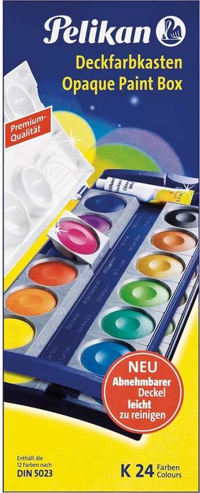 Image du produit Pelikan Boîte d'encre opaque (24 couleurs, 91.50 ml)