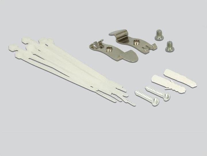 Image du produit Delock Panneau de brassage de bureau 8 ports, kit de rail DIN