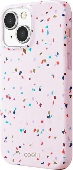 Actual product image Uniq Unique case Coehl Terrazzo iPhone 13 6.1 quot pink (Apple iPhone 13)