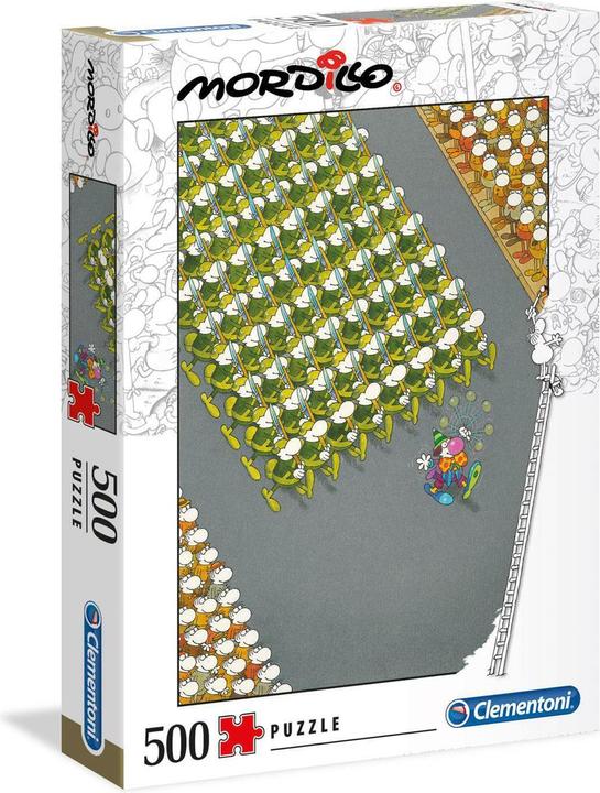 Actual product image Clementoni Mordillo March (500 pieces)