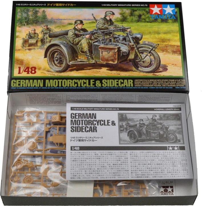 Image du produit Tamiya German Biker Sidecar