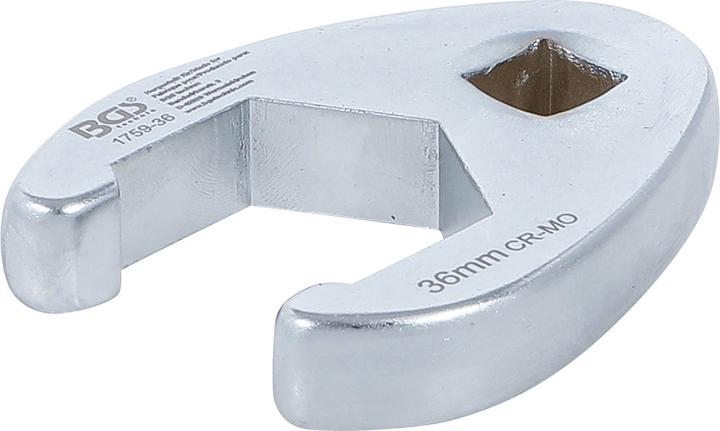 Produktbild BGS Hahnenfussschlüssel Antrieb Innenvierkant 12,5 mm (1/2") SW 36 mm (36 mm)