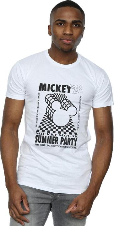 Immagine prodotto Disney Mickey Mouse Summer Party Maglietta Uomo (XL)