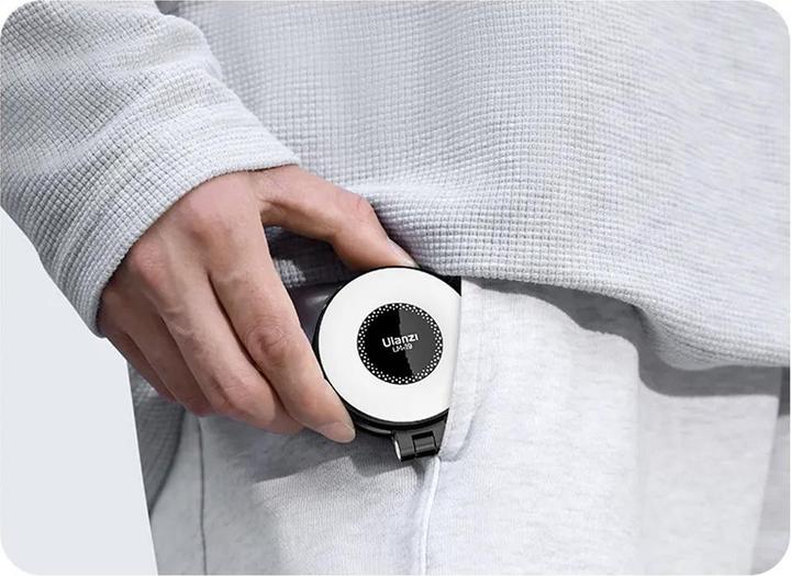 Actual product image Ulanzi LM19 Magsafe Fill Light Black (Video light)