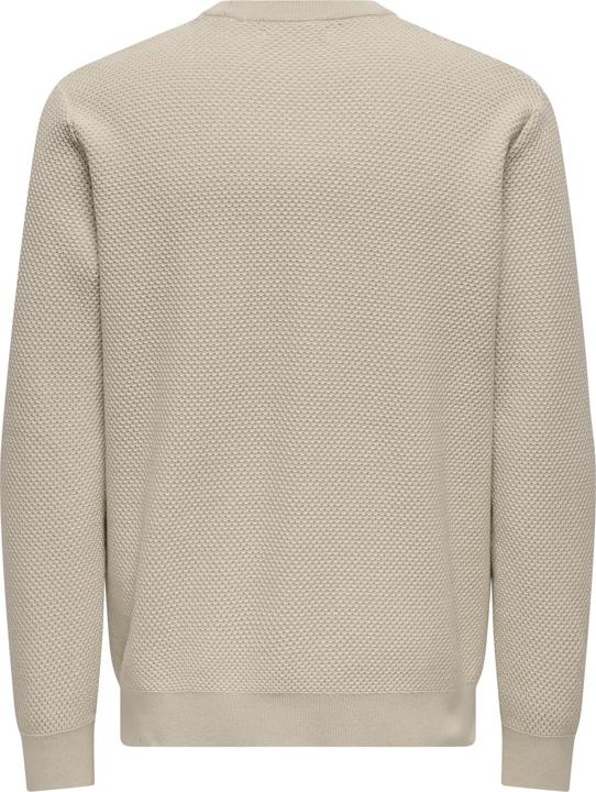 Produktbild Only & Sons Onsmorgan Reg 12 Structure Crew Knit (L)