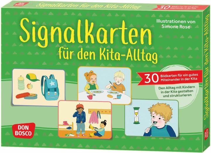 Image du produit Cartes de signalisation pour la vie quotidienne en crèche (Allemand)