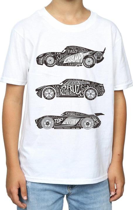Produktbild Disney Cars Text Racers TShirt Jungen (152, 158)